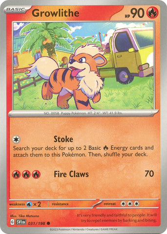 Growlithe - 031/198 [SVI - 031/198]