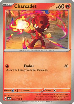 Charcadet (039/198) [SV01 Scarlet & Violet Base Set] Reverse Holofoil - Common