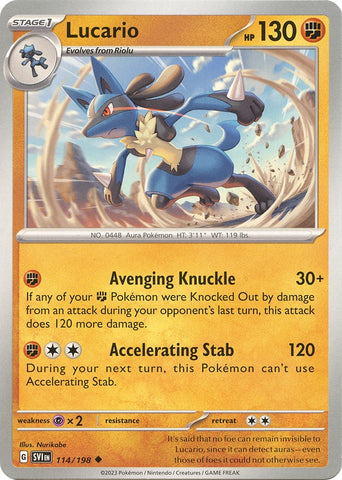 Lucario - 114/198 [SVI - 114/198]