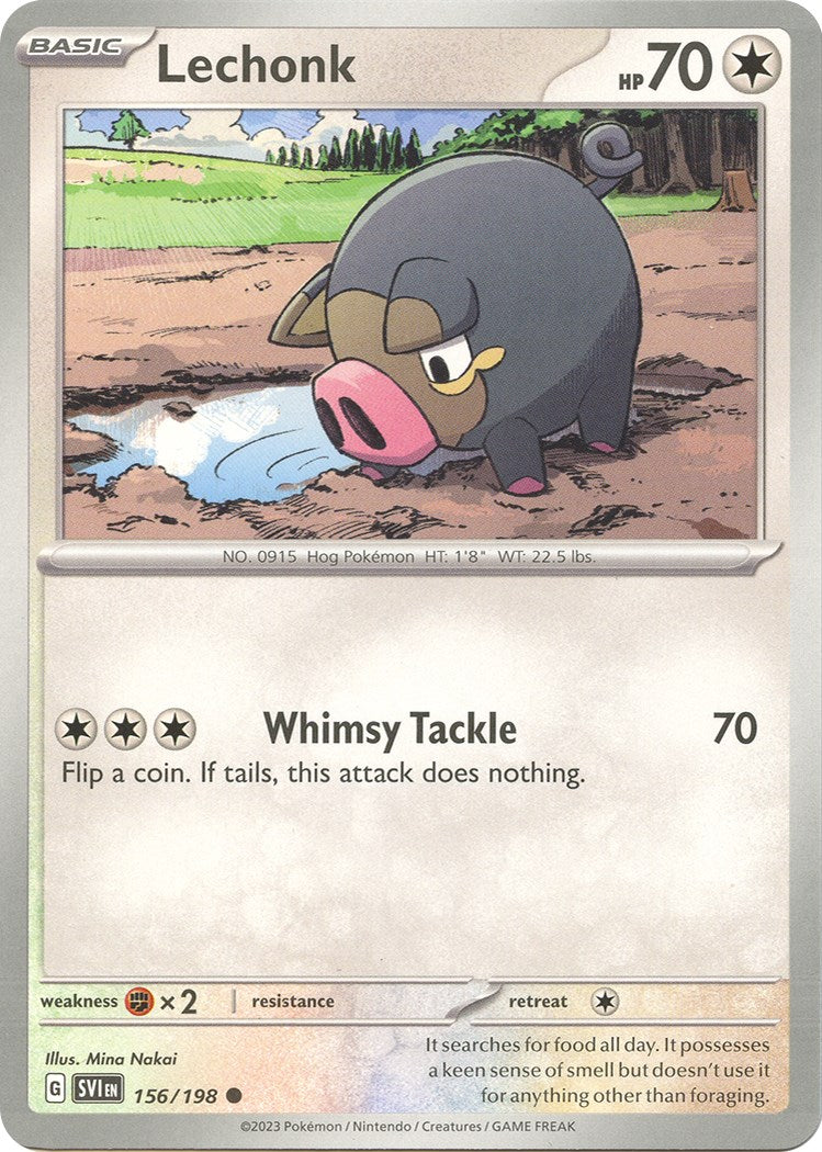 Lechonk - 156/198 [SV1 - 156/198]