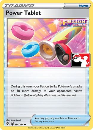 Power Tablet (236/264) [Prize Pack Series Cards] Holofoil - Uncommon