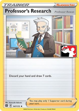 Professor's Research (147/172) [Prize Pack Series Cards] Holofoil - Rare
