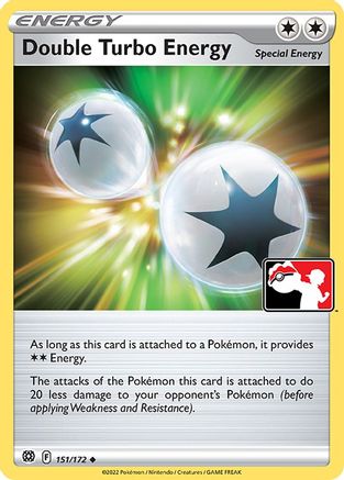 Double Turbo Energy (151/172) [Prize Pack Series Cards] Holofoil - Uncommon