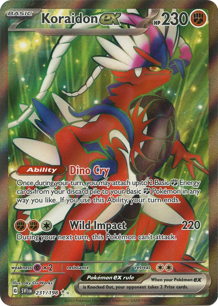Koraidon ex - 231/198 [SVI - 231]