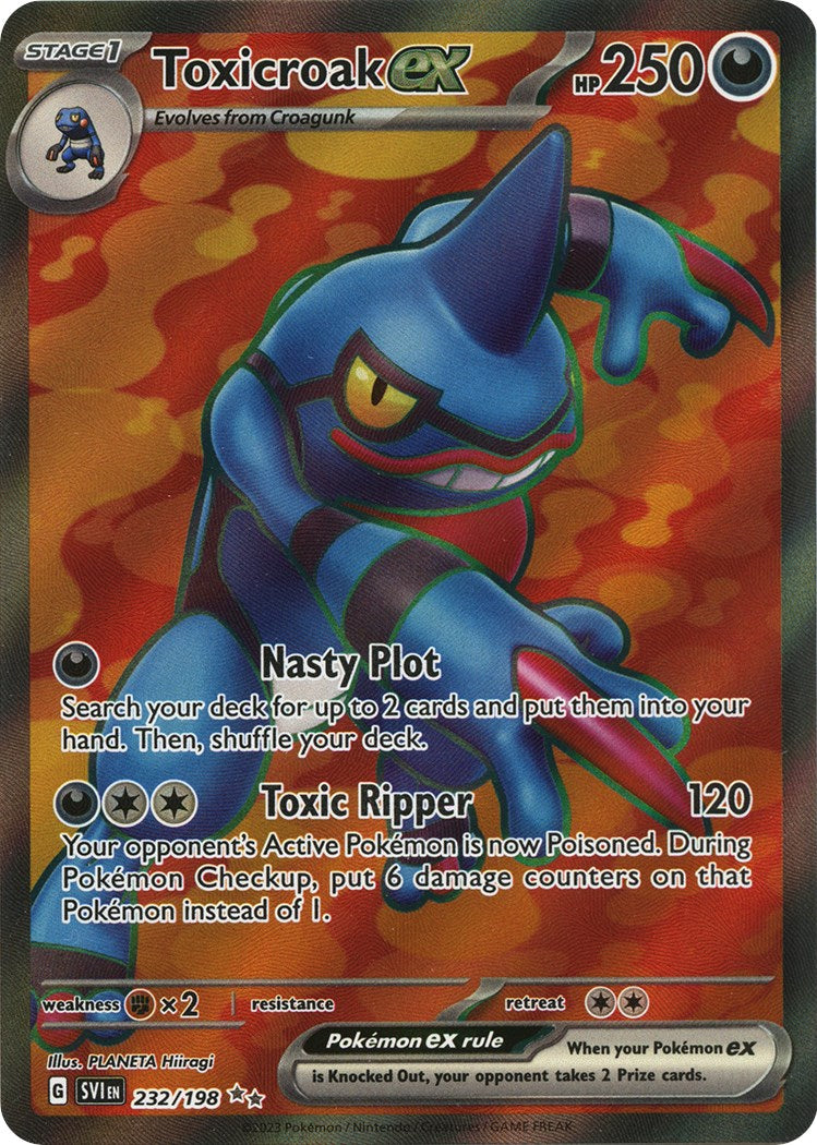 Toxicroak ex - 232/198 [SV1 - 232/198]