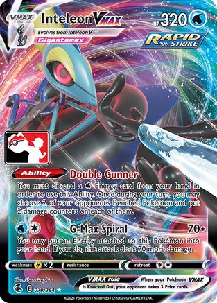 Inteleon VMAX (79) [Prize Pack Series Cards] Holofoil - Ultra Rare
