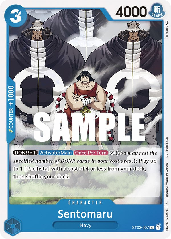 Sentomaru (Tournament Pack Vol. 3) [Participant] [OP-PR - ST03-007]