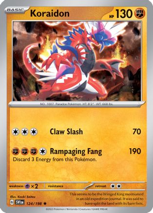 Koraidon (124/198) [Deck Exclusives] - Rare