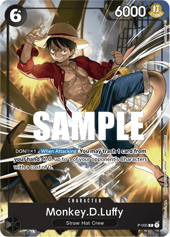 Monkey.D.Luffy (Pirates Party Vol. 3) [OP-PR - P-035]