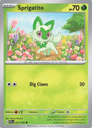 Sprigatito (013/193) [SV02 Paldea Evolved] Reverse Holofoil - Common