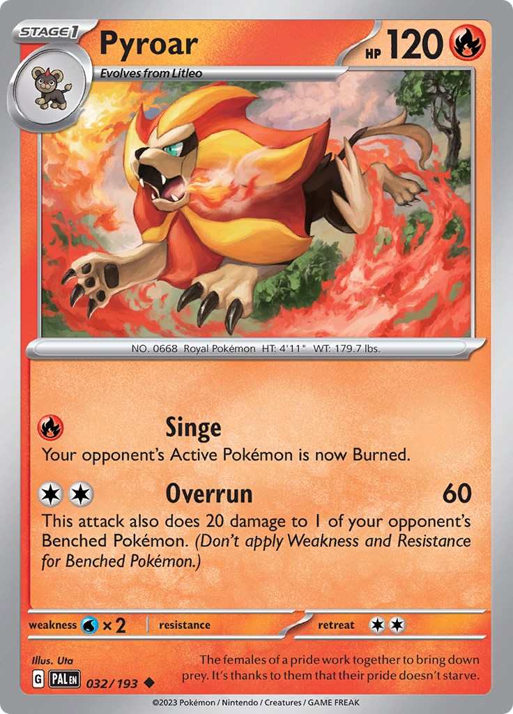 Pyroar - 032/193 [PAL - 032/193]