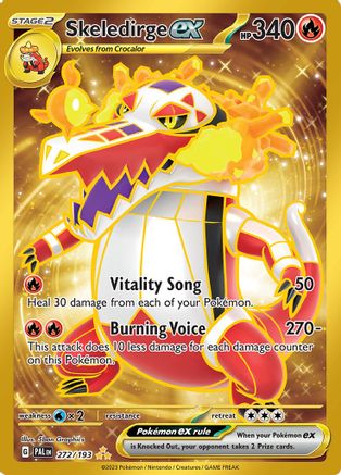 Skeledirge ex (272/193) [SV02 Paldea Evolved] Holofoil - Hyper Rare