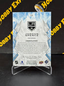 Jordan Spence Gold Rookie Auto Patch 30/99 - Los Angeles Kings 2022-23 Ice