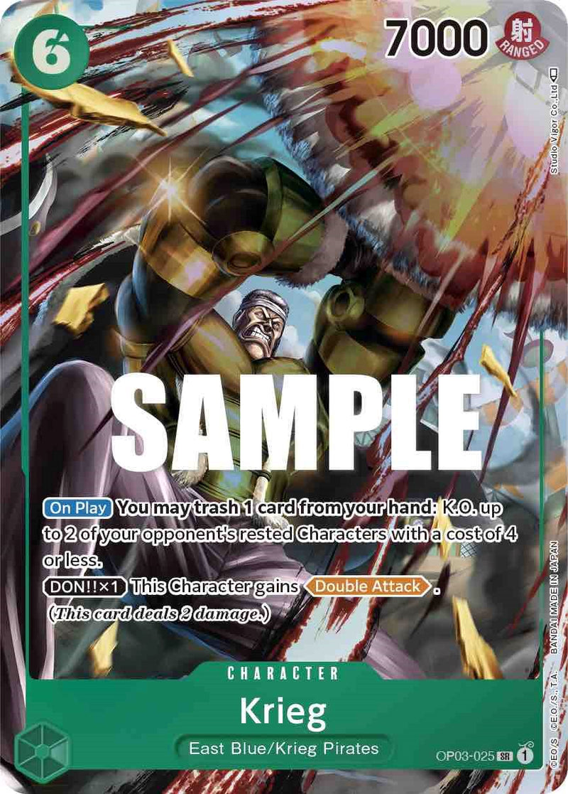 Krieg (Alternate Art) [OP03 - OP03-025]