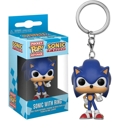 Sonic With Ring (Keychain) - Sonic The Hedgehog