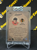 Kevin Korchinski Champ's Rookie Auto - Chicago Blackhawks 2023-24 Clear Cut Hockey