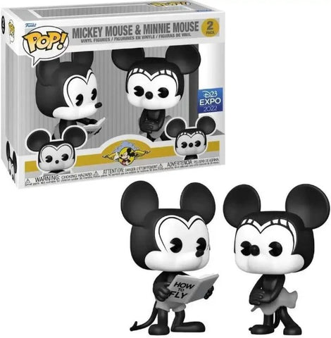 Mickey Mouse & Minnie Mouse 2 Pack (Funko Special Edition) - Disney