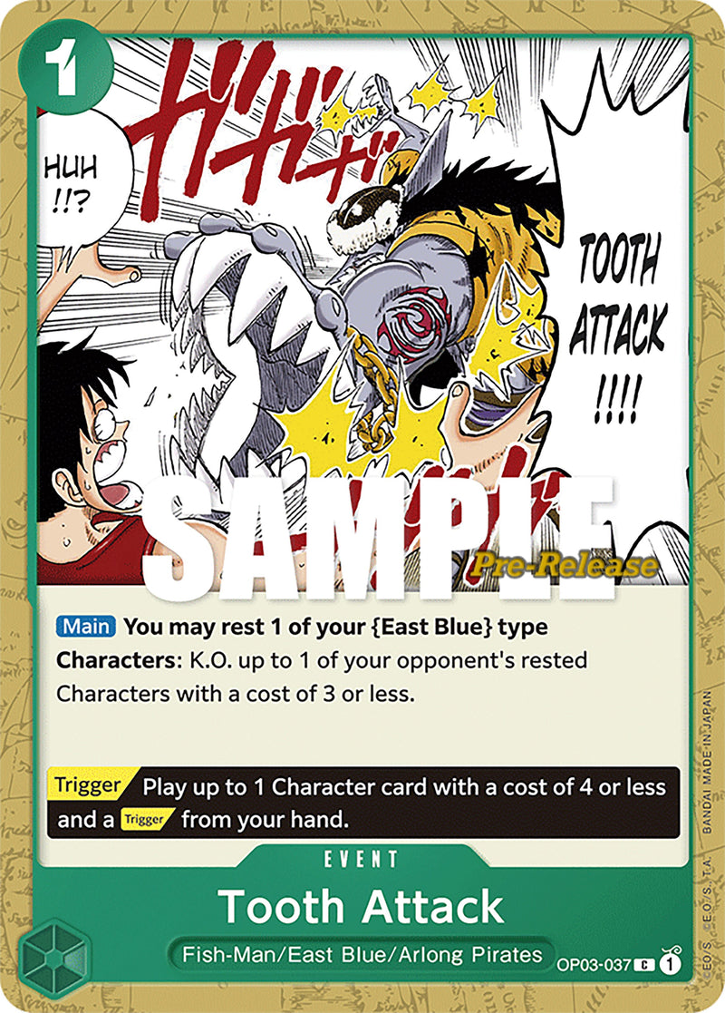 Tooth Attack [OP03 PRE - OP03-037]