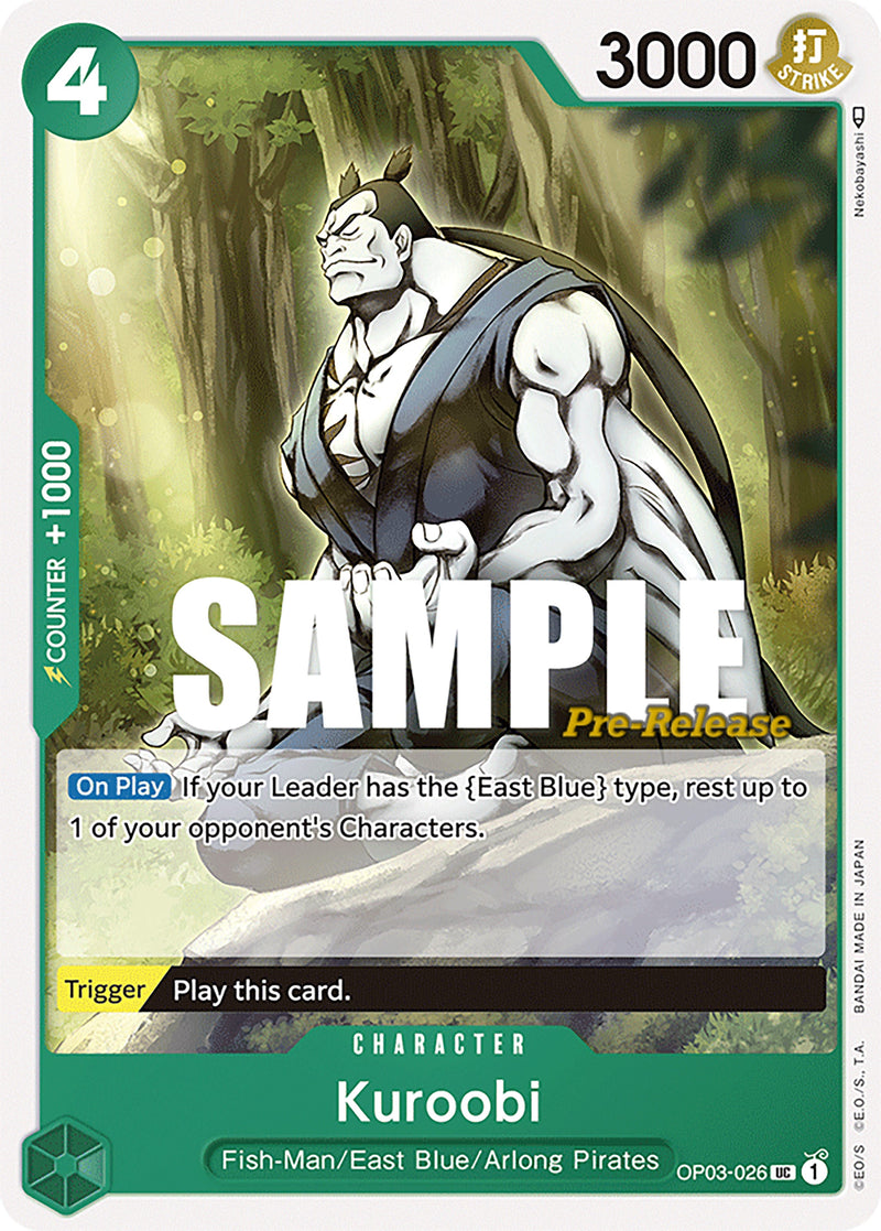 Kuroobi [OP03 PRE - OP03-026]