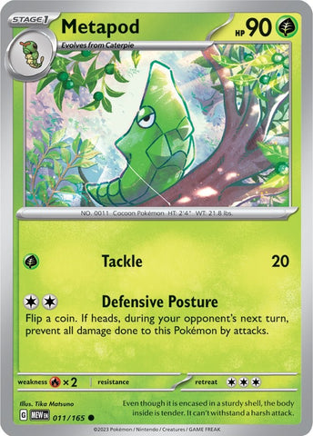 Metapod [MEW - 011/165]