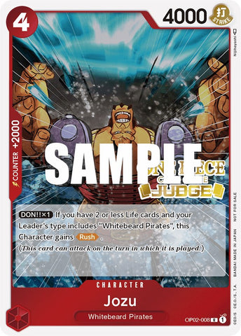 Jozu (Judge) [OP-PR - OP02-008]
