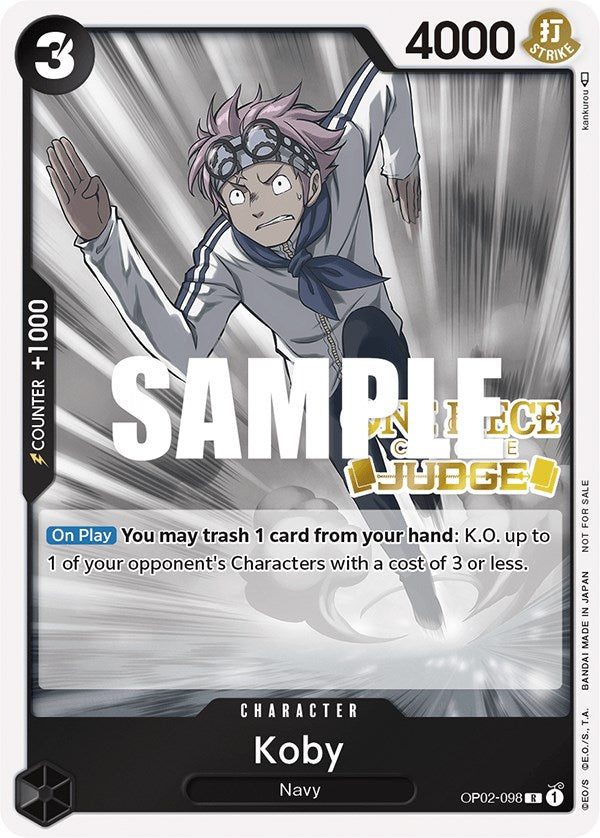 Koby (Judge) [OP-PR - OP02-098]