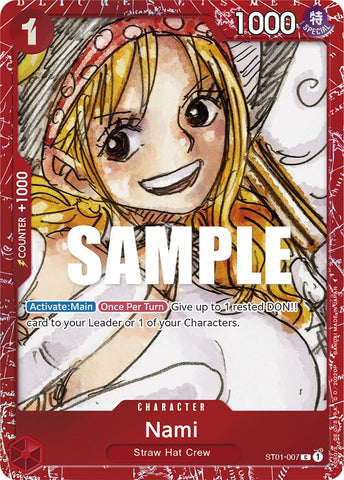 Nami (Premium Card Collection -ONE PIECE FILM RED Edition-) [OP-PR - ST01-007]