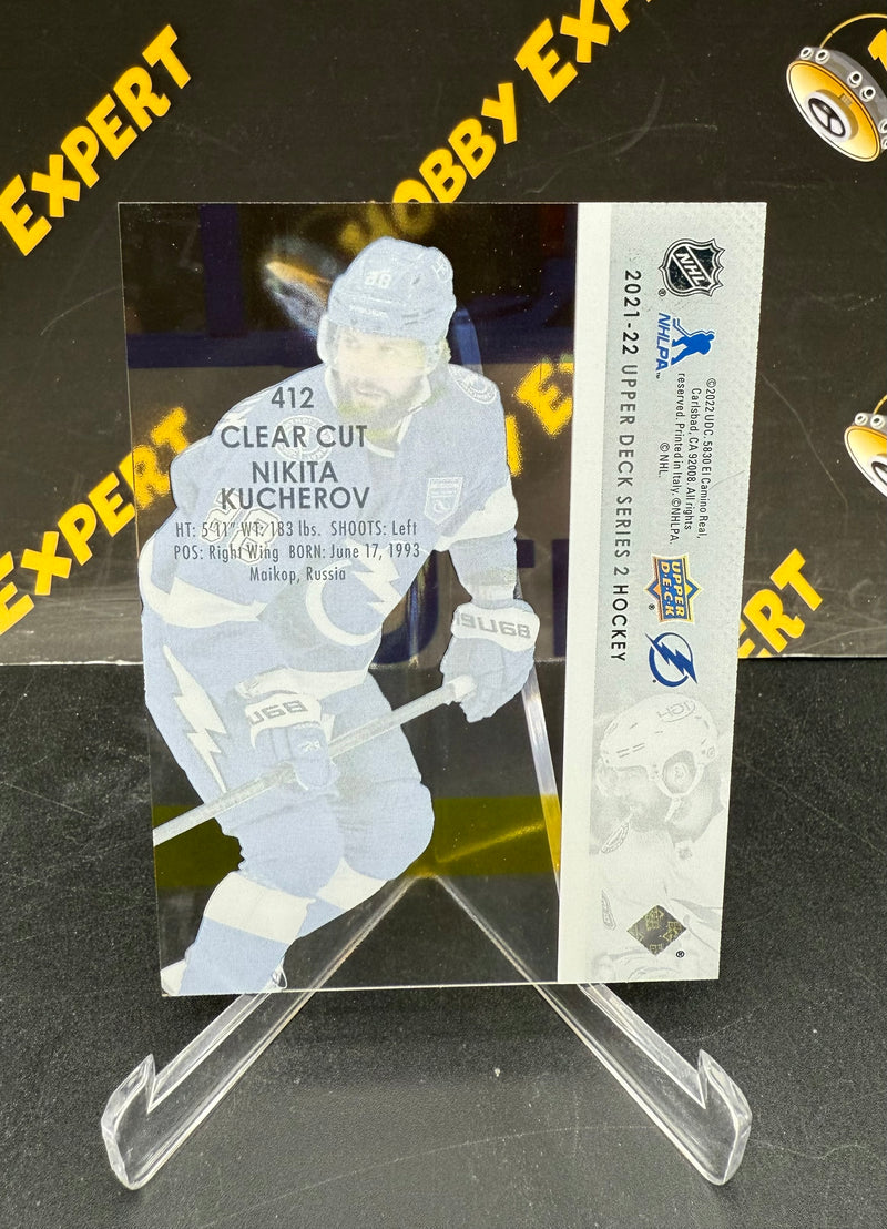 Nikita Kucherov Base Clear Cut - Tampa Bay Lightning