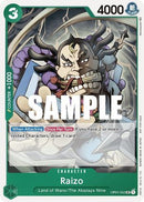 Raizo (Event Pack Vol. 2) (OP01-052) - One Piece Promotion Cards