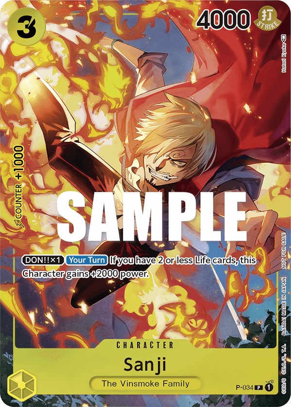 Sanji (Event Pack Vol. 2) [OP-PR - P-034]