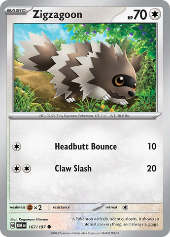 Zigzagoon [OBF - 167/197]