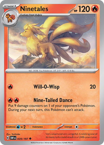 Ninetales [OBF - 029/197]
