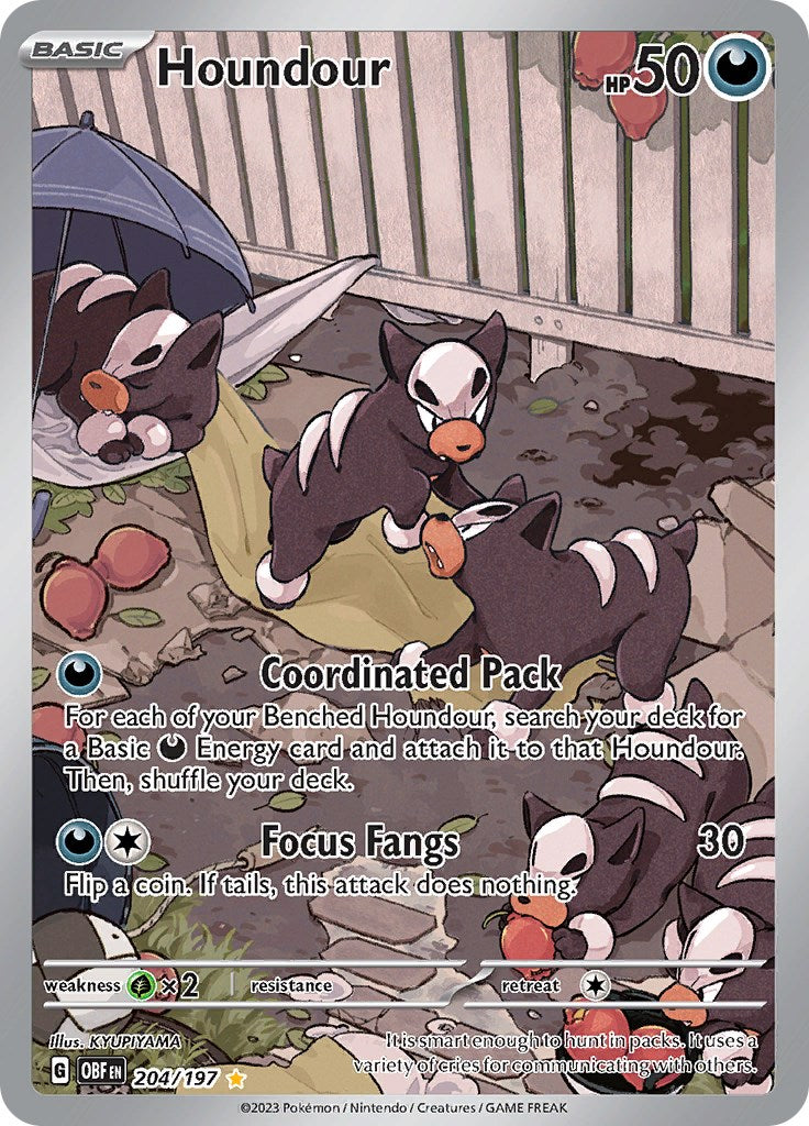 Houndour - 204/197 [OBF - 204]