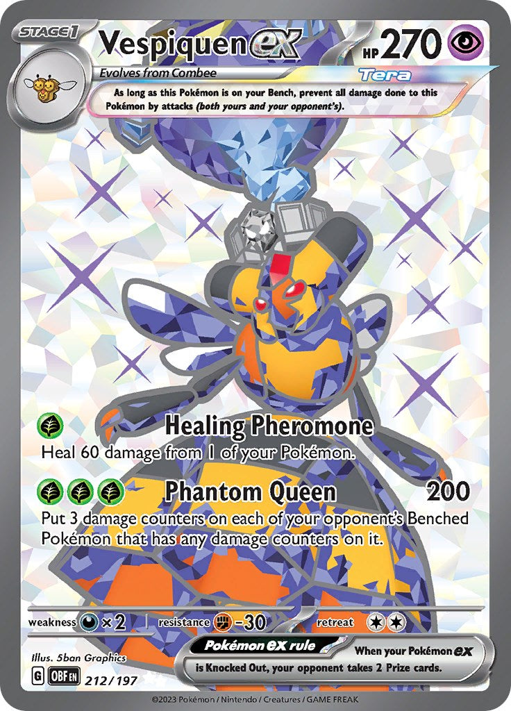 Vespiquen ex - 212/197 [OBF - 212/197]