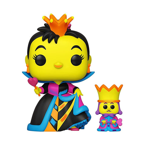 Queen Of Hearts With King (Blacklight) - Disney Alice in Wonderland #1063 (Funko.com Exclusive)