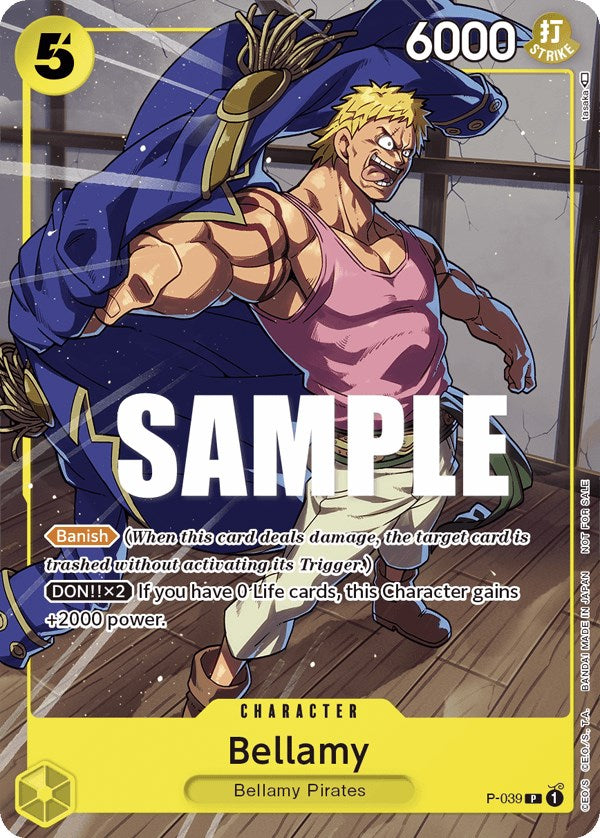 Bellamy (Pirates Party Vol. 4) [OP-PR - P-039]