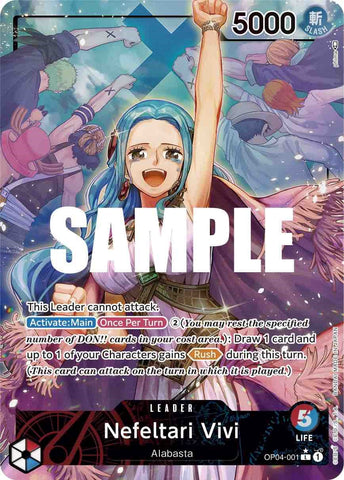 Nefeltari Vivi (001) (Alternate Art) [OP04 - OP04-001]