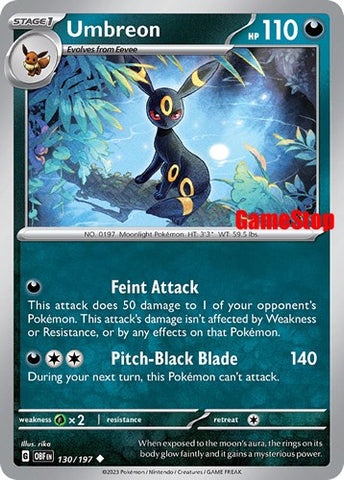 Umbreon - 130/197 (GameStop Exclusive)