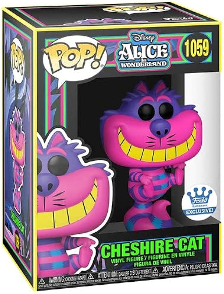Cheshire Cat (Blacklight) - Disney Alice in Wonderland