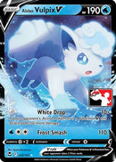 Alolan Vulpix V (33) [Prize Pack Series Cards] Holofoil - Ultra Rare