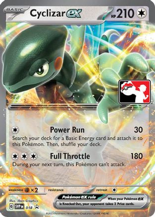 Cyclizar ex (18) [Prize Pack Series Cards] Holofoil - Promo