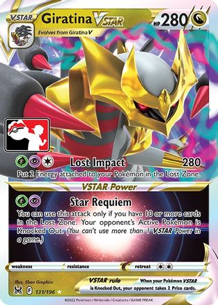 Giratina VSTAR (131) [Prize Pack Series Cards] Holofoil - Ultra Rare