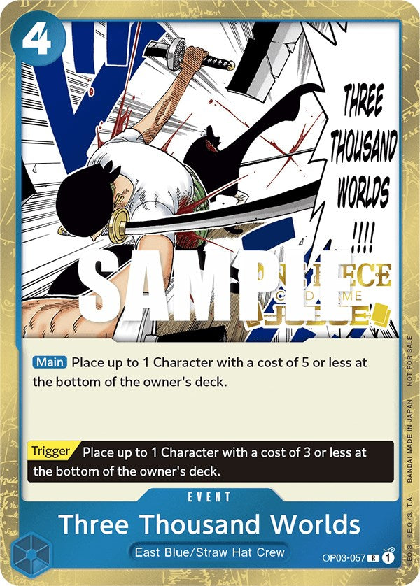 Three Thousand Worlds (Judge Pack Vol. 2) [OP-PR - OP03-057]