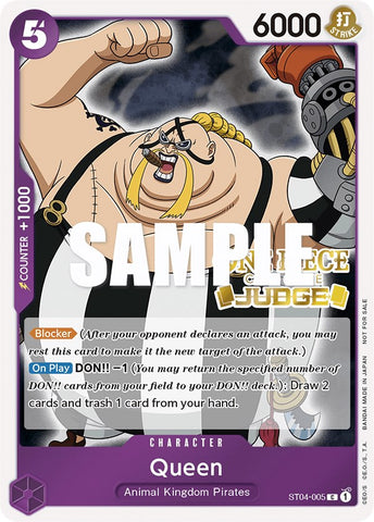 Queen (Judge Pack Vol. 2) [OP-PR - ST04-005]
