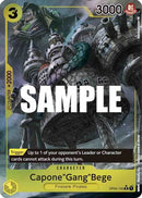 Capone"Gang"Bege (Alternate Art) (OP04-100) - Kingdoms of Intrigue Foil
