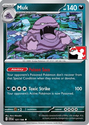 Muk (127/198) [Prize Pack Series Cards] - Uncommon