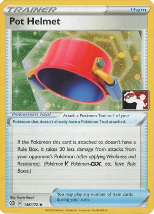 Pot Helmet (146) [Prize Pack Series Cards] Holofoil - Uncommon