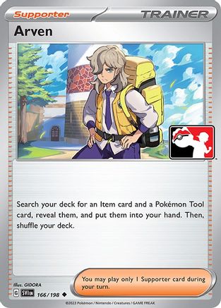Arven (166) [Prize Pack Series Cards] Holofoil - Uncommon