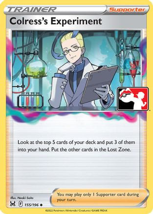 Colress's Experiment (155/196) [Prize Pack Series Cards] - Uncommon