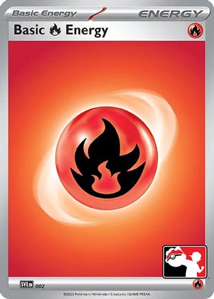 Basic Fire Energy (002) [Prize Pack Series Cards] - Common